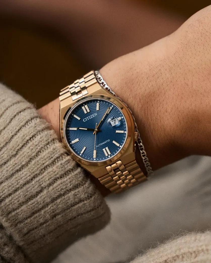 時計 CITIZEN tsuyosa TSUYOSA 60 Blue Dial Stainless Steel Bracelet NK0023-57L | CITIZEN